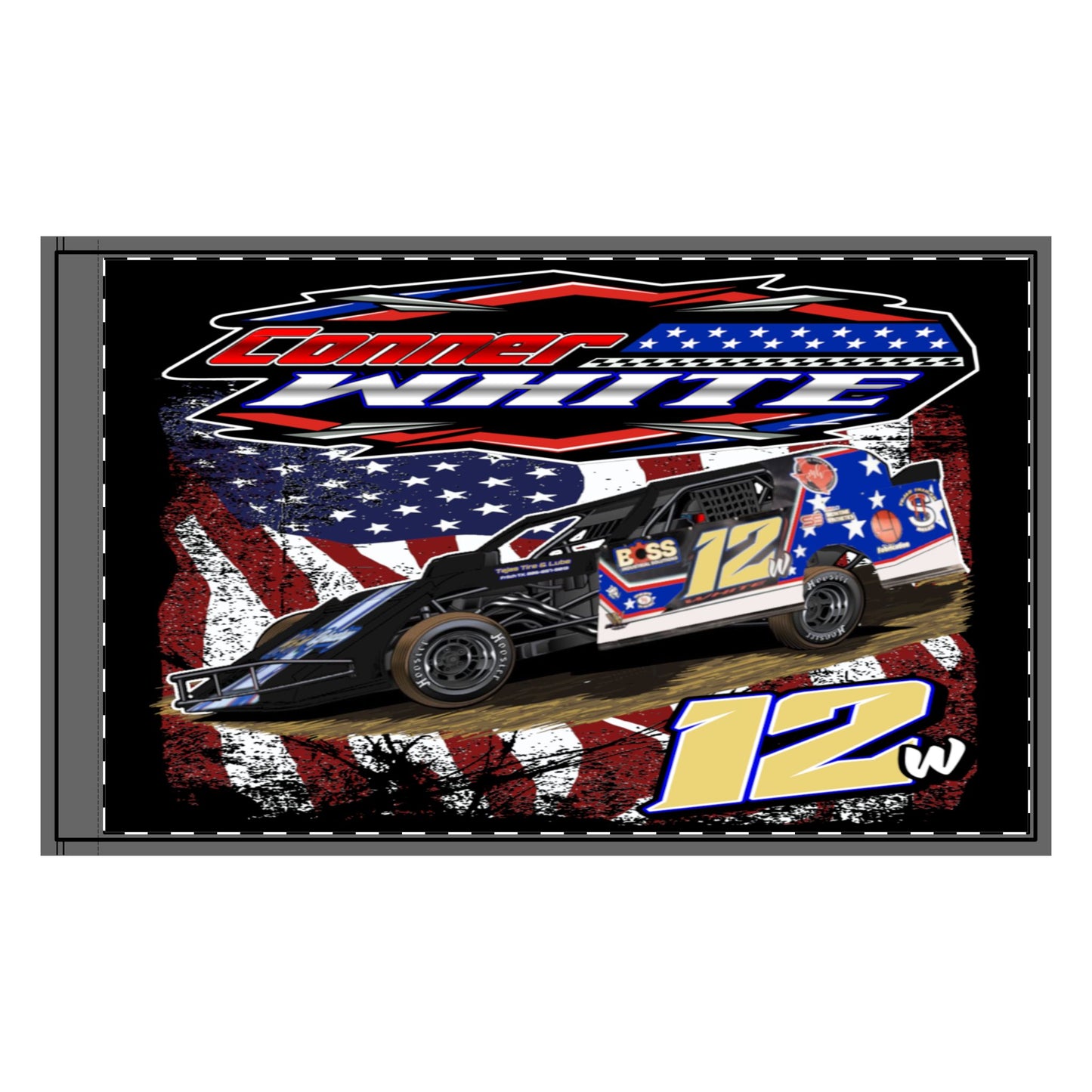 Conner White Flag