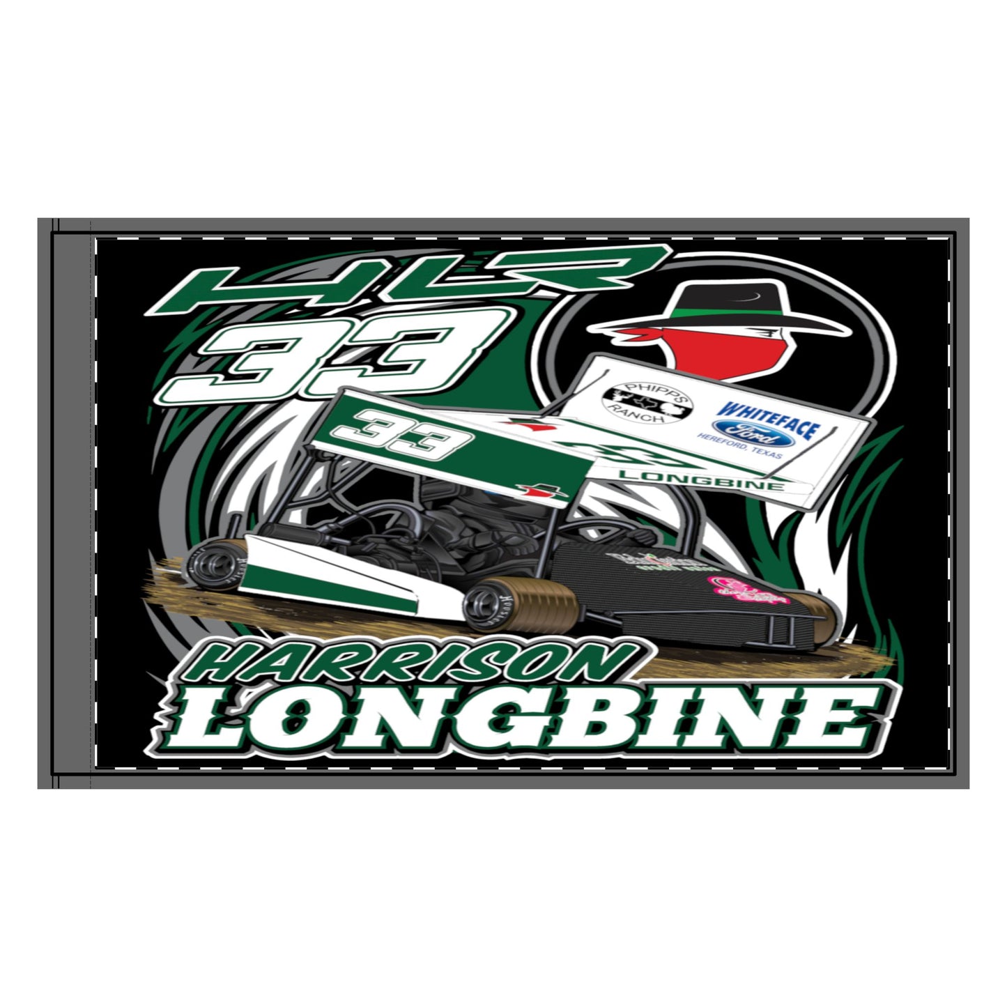 Harrison Longbine Flag