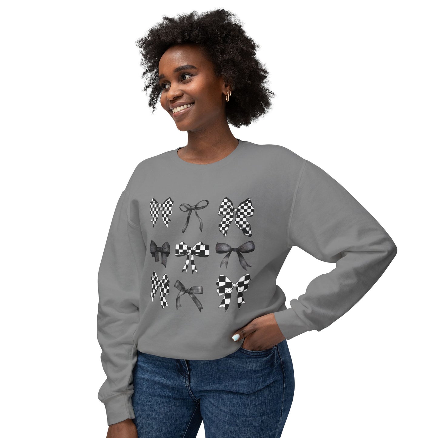 Bow Crewneck Sweatshirt