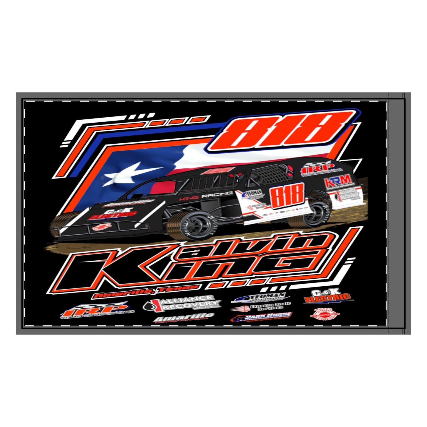 Kalvin King 2025 Flag