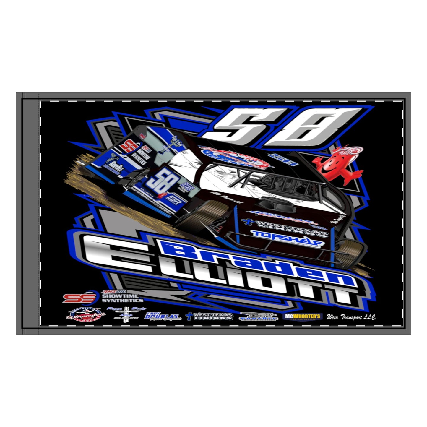 Braden Elliott 2025 Flag