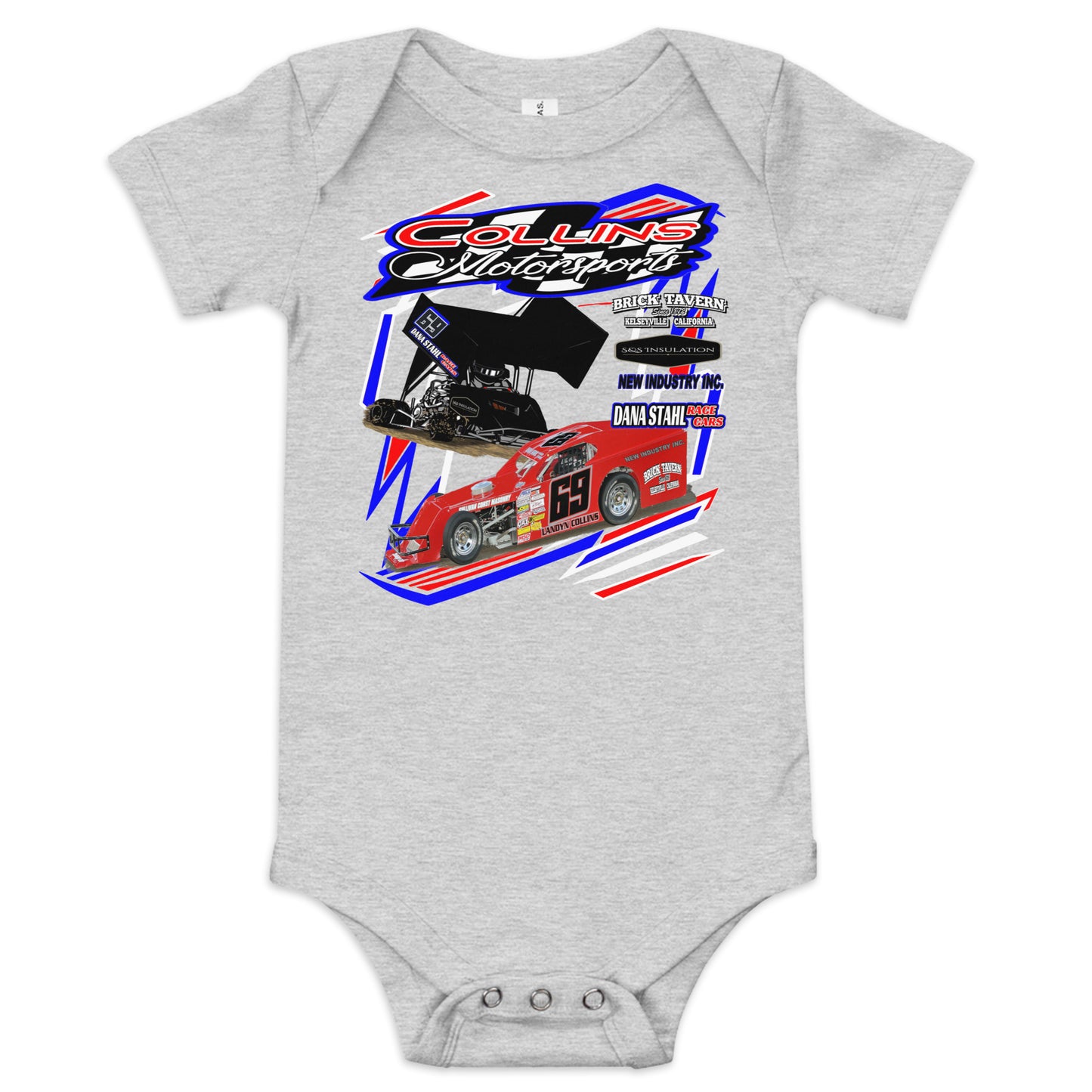 Collins Motorsports Infant Onesie