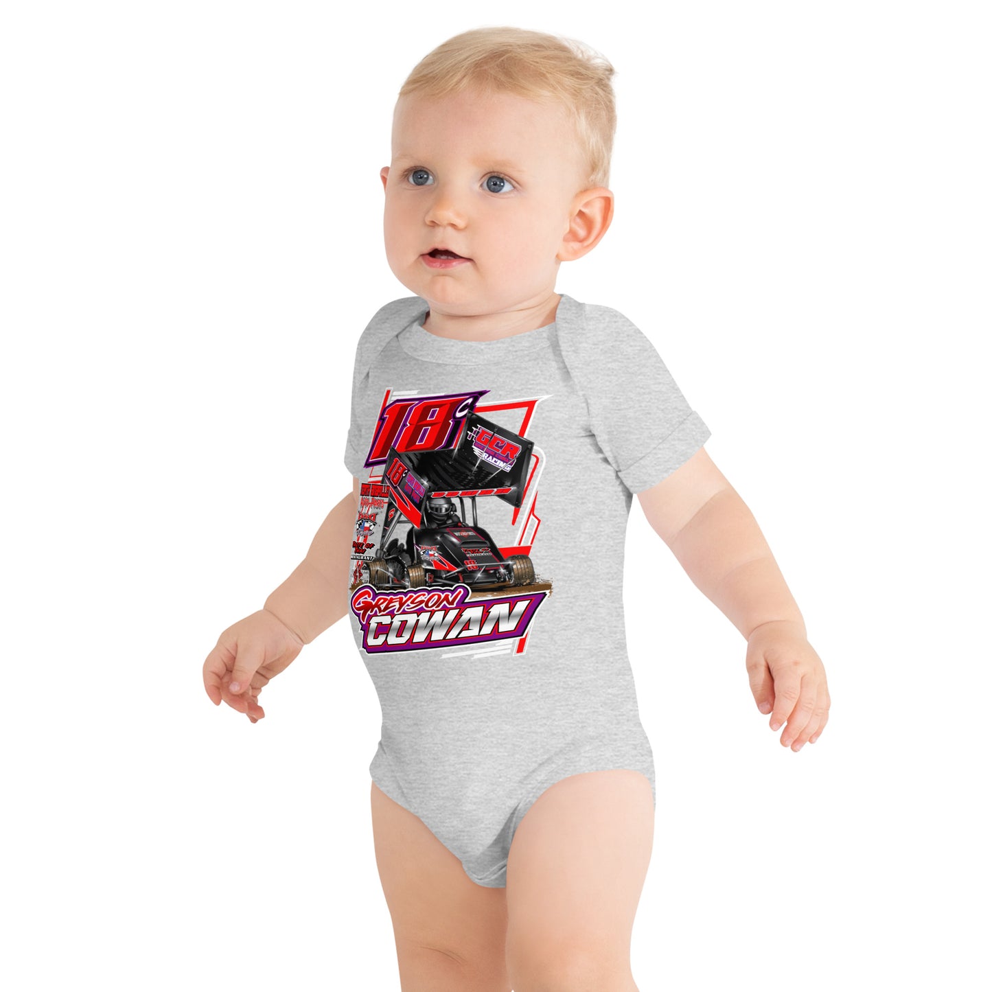Greyson Cowan Infant Onesie