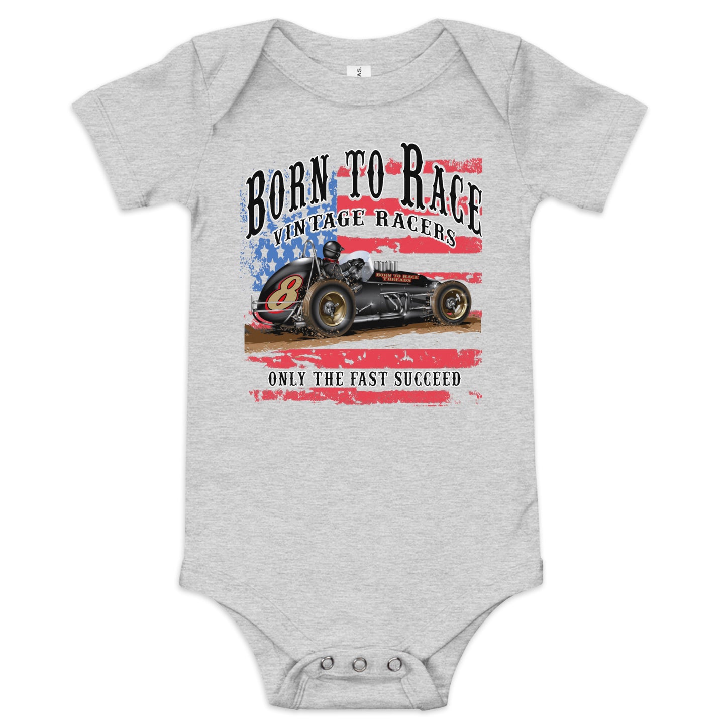 Vintage Sprint Racer Infant Onesie