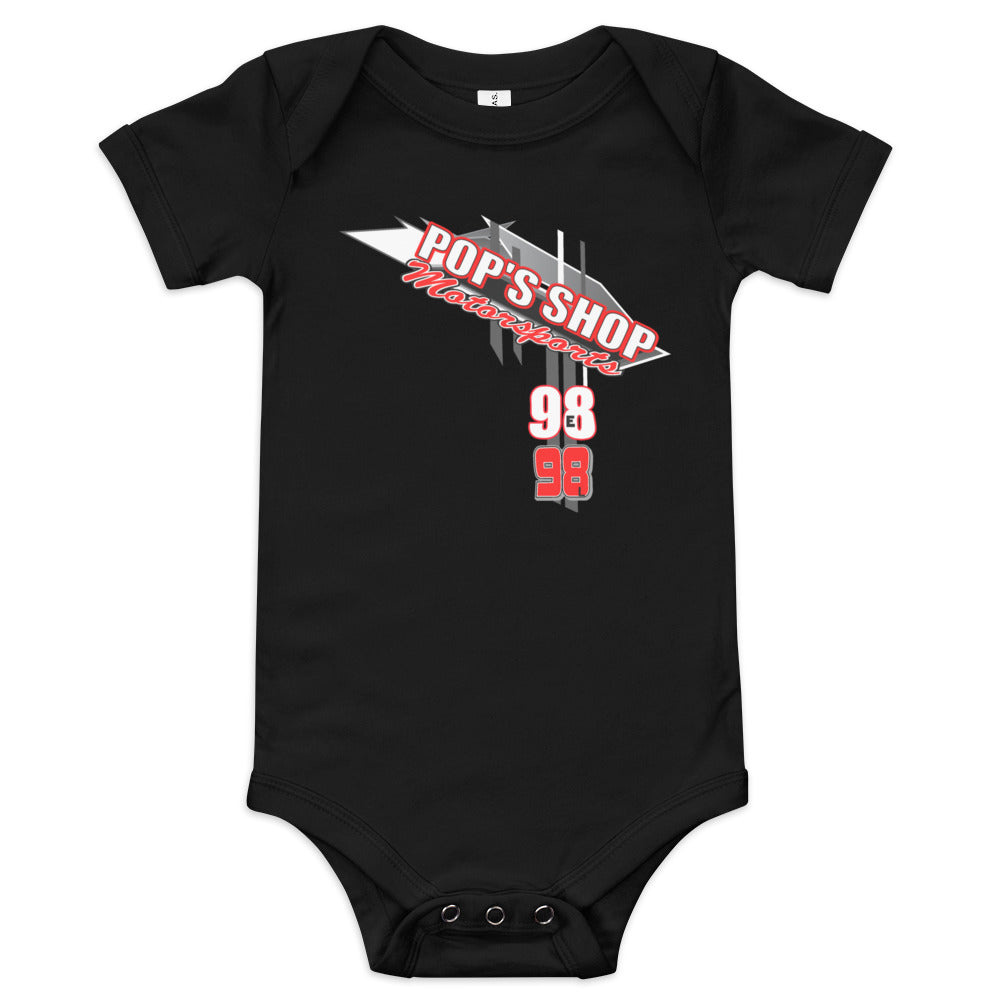 Pop's Shop Motorsports Infant Onesie