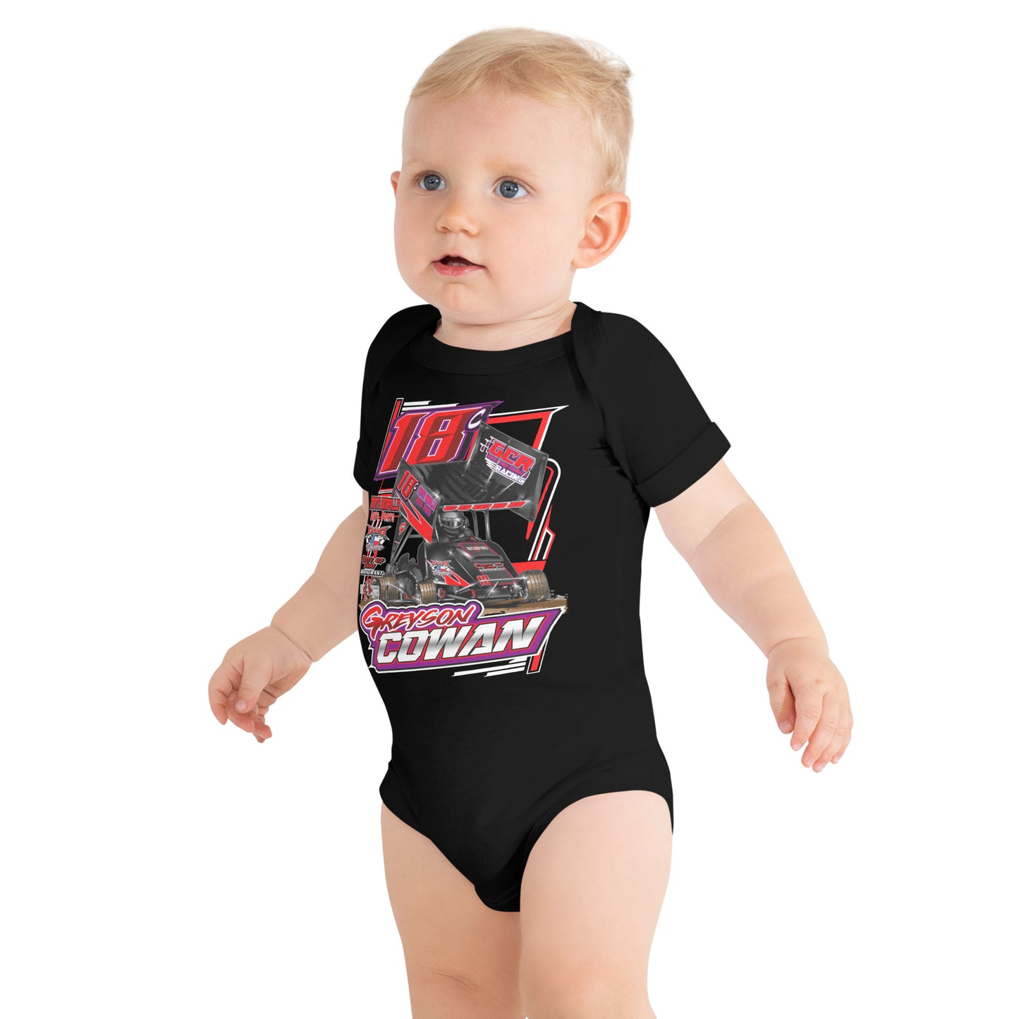 Greyson Cowan Infant Onesie