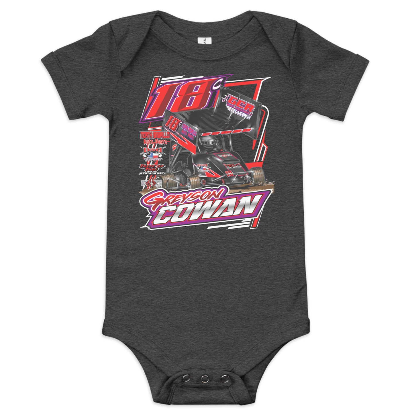 Greyson Cowan Infant Onesie