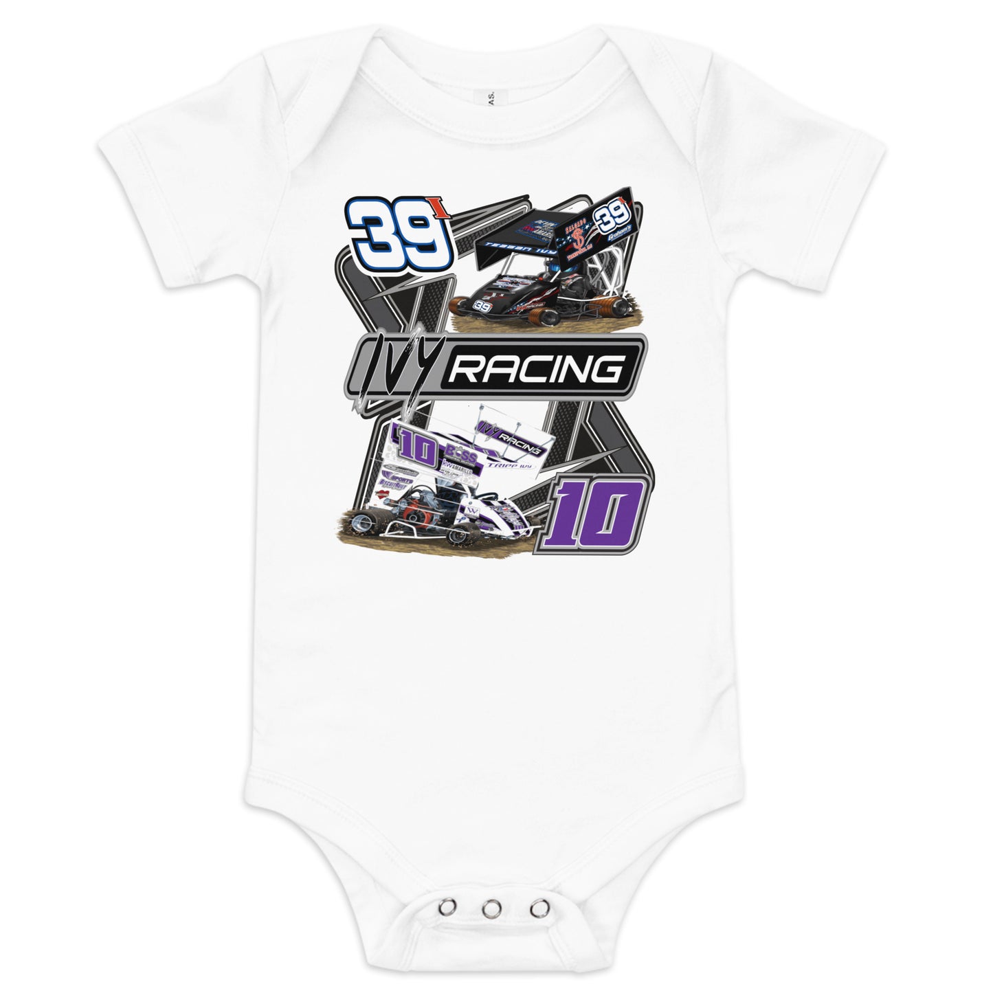 Ivy Racing Infant Onesie