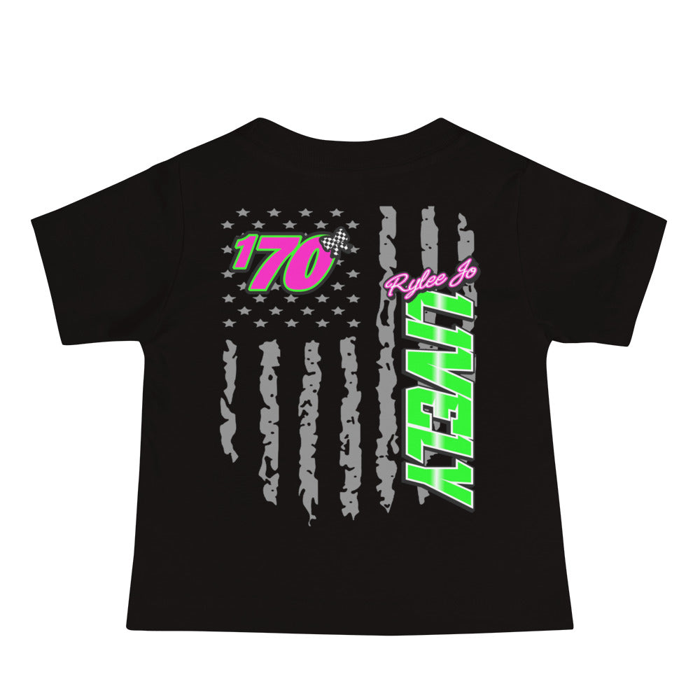 RJo Racing American Flag Infant T-Shirt