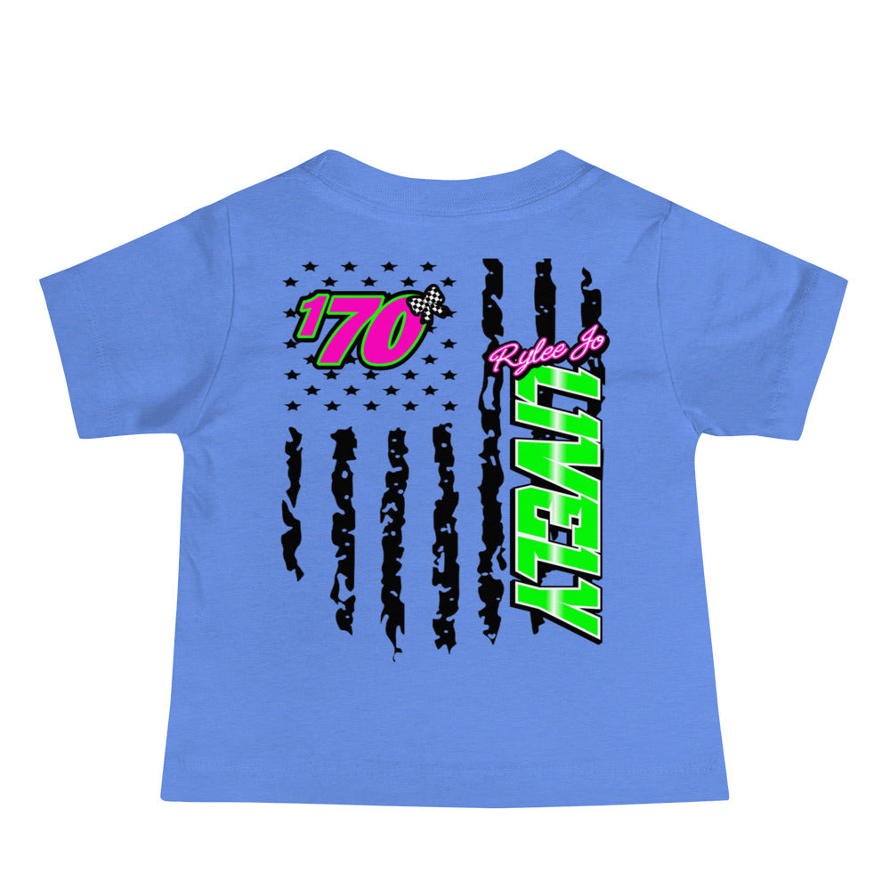 RJo Racing American Flag Infant T-Shirt