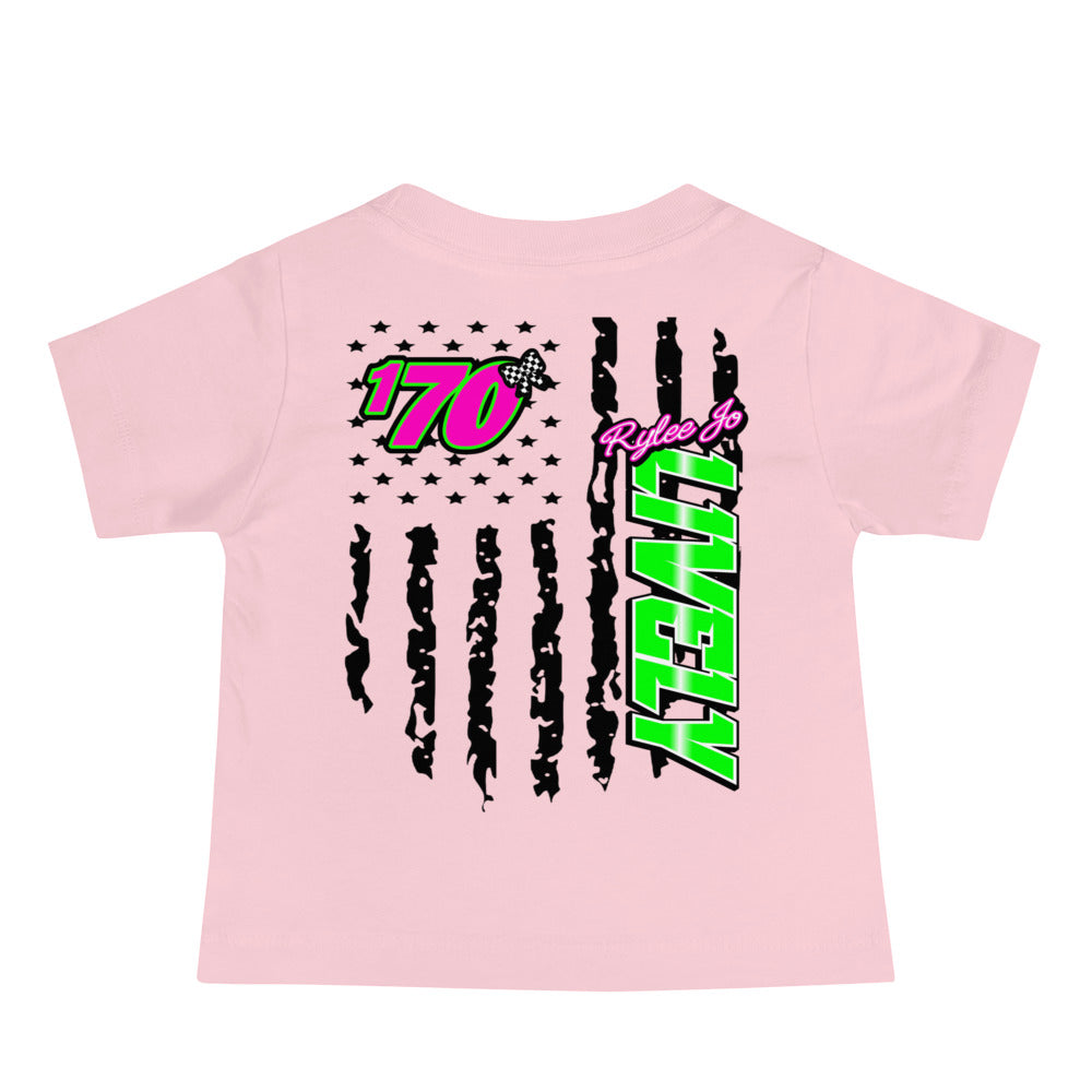 RJo Racing American Flag Infant T-Shirt