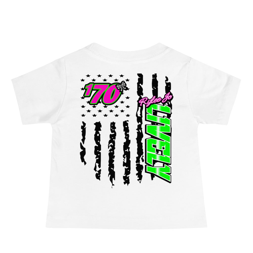 RJo Racing American Flag Infant T-Shirt