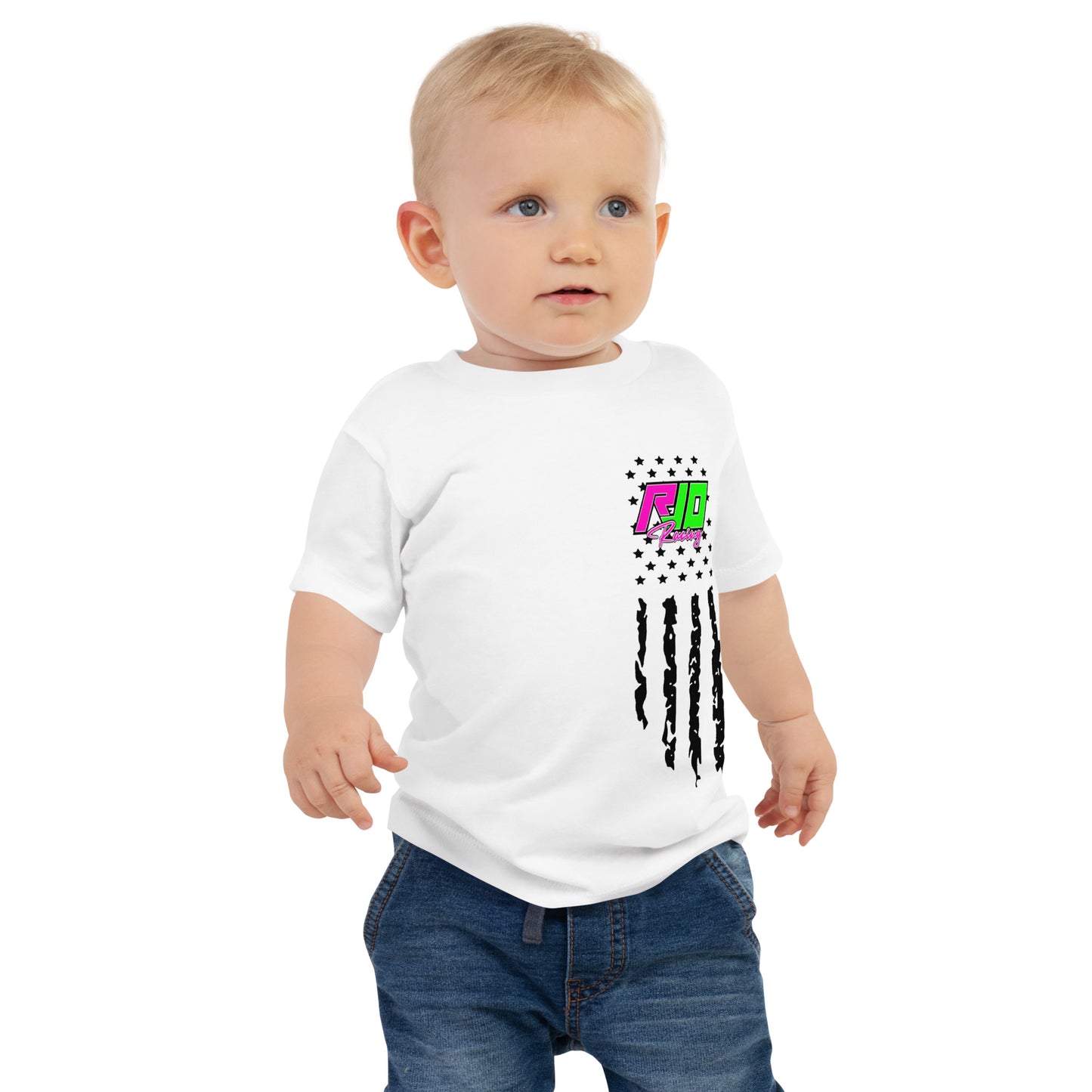 RJo Racing American Flag Infant T-Shirt