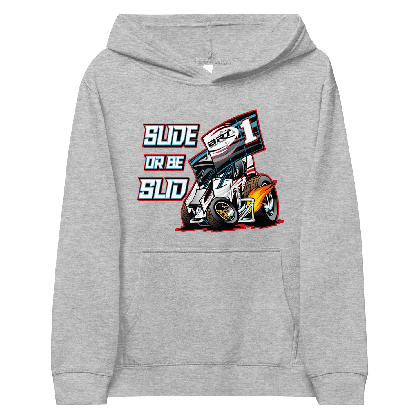 Slide Or Be Slid Kids Hoodie