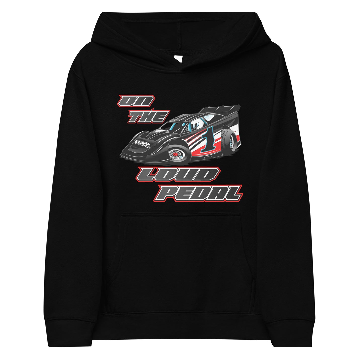 On The Loud Pedal Kids Hoodie