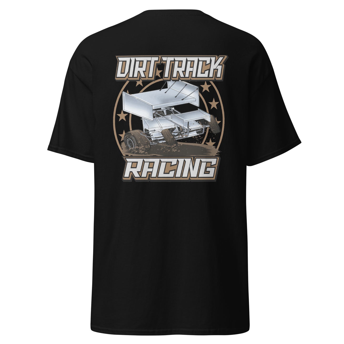 Dirt Track Racing Adult T-Shirt