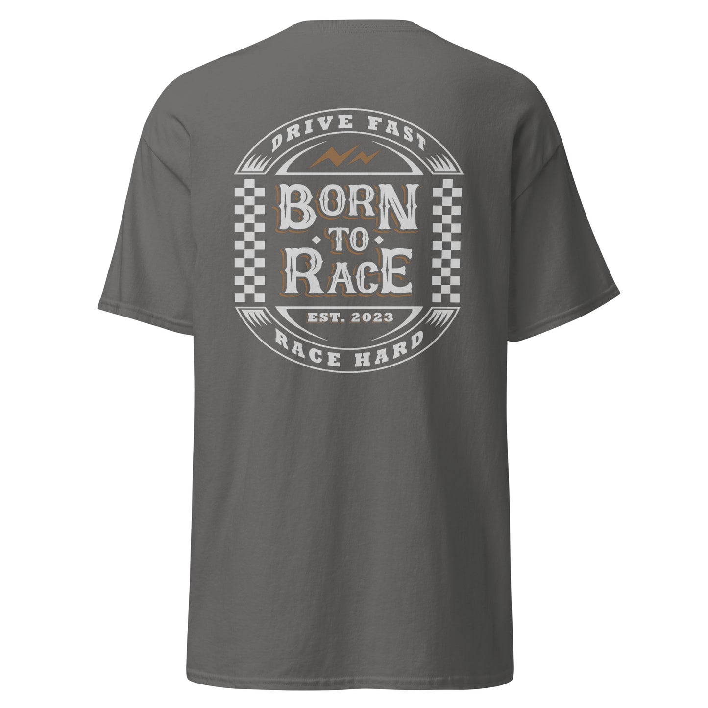 Born to Race Vintage Adult T-Shirt