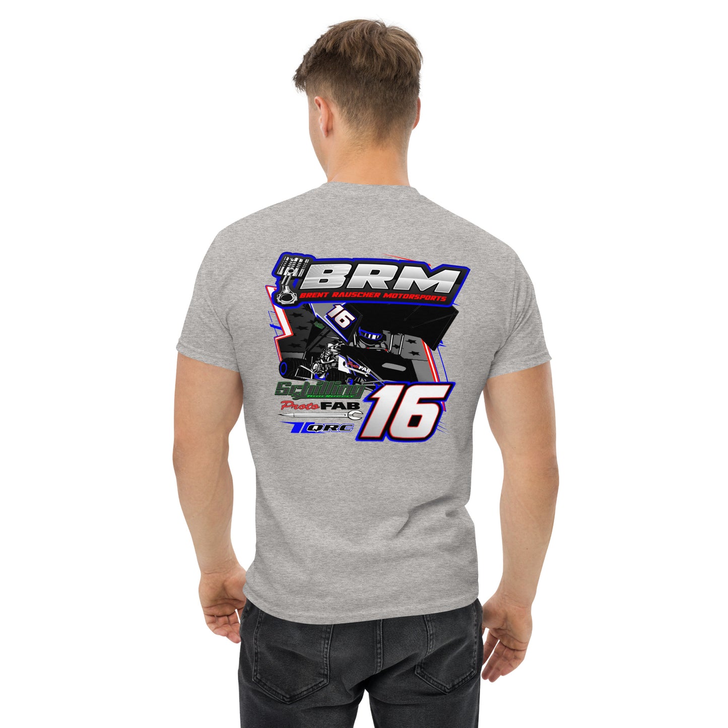 Brent Rauscher Motorsports Adult T-Shirt