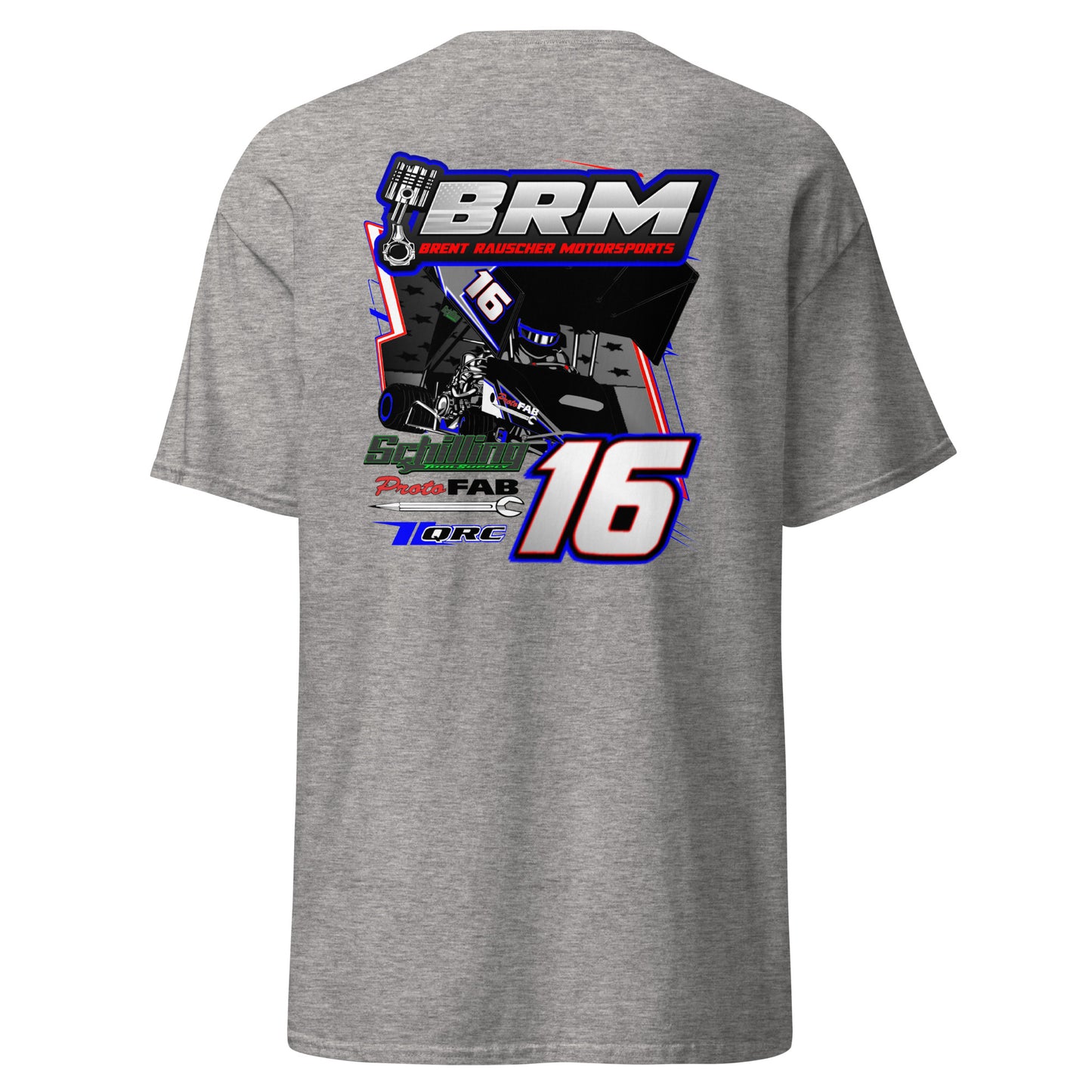 Brent Rauscher Motorsports Adult T-Shirt