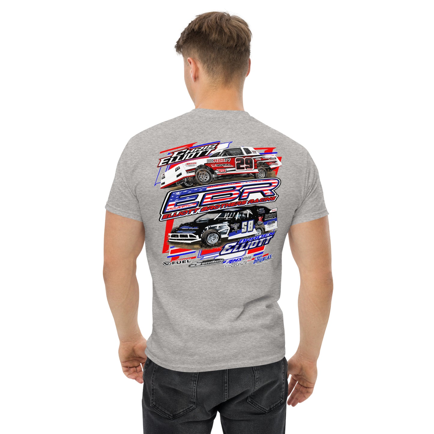 Elliott Brothers Racing Adult T-Shirt