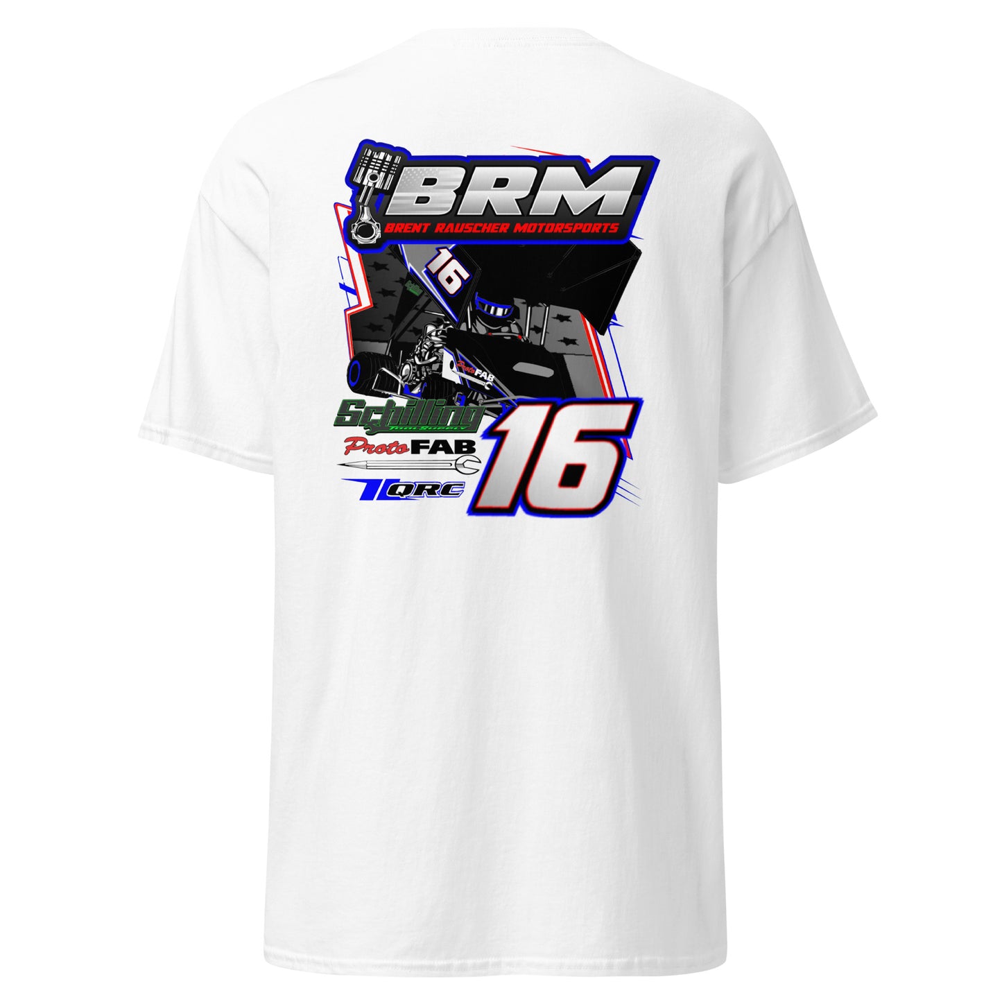 Brent Rauscher Motorsports Adult T-Shirt