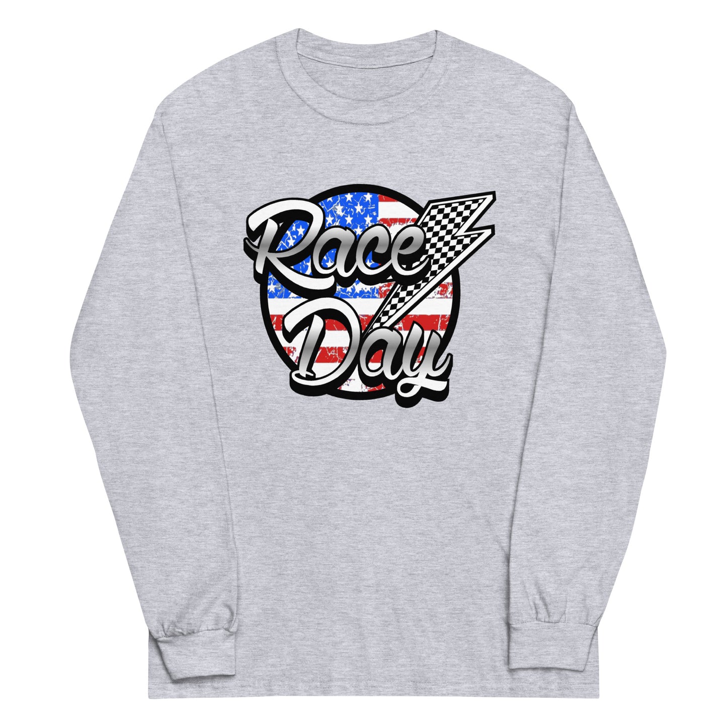 Race Day Adult Long Sleeve Shirt