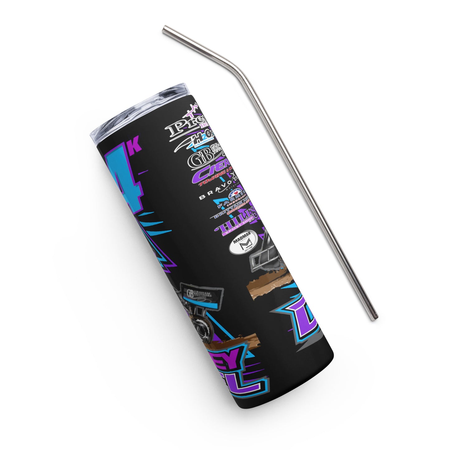 Paisley Daniel Stainless steel tumbler