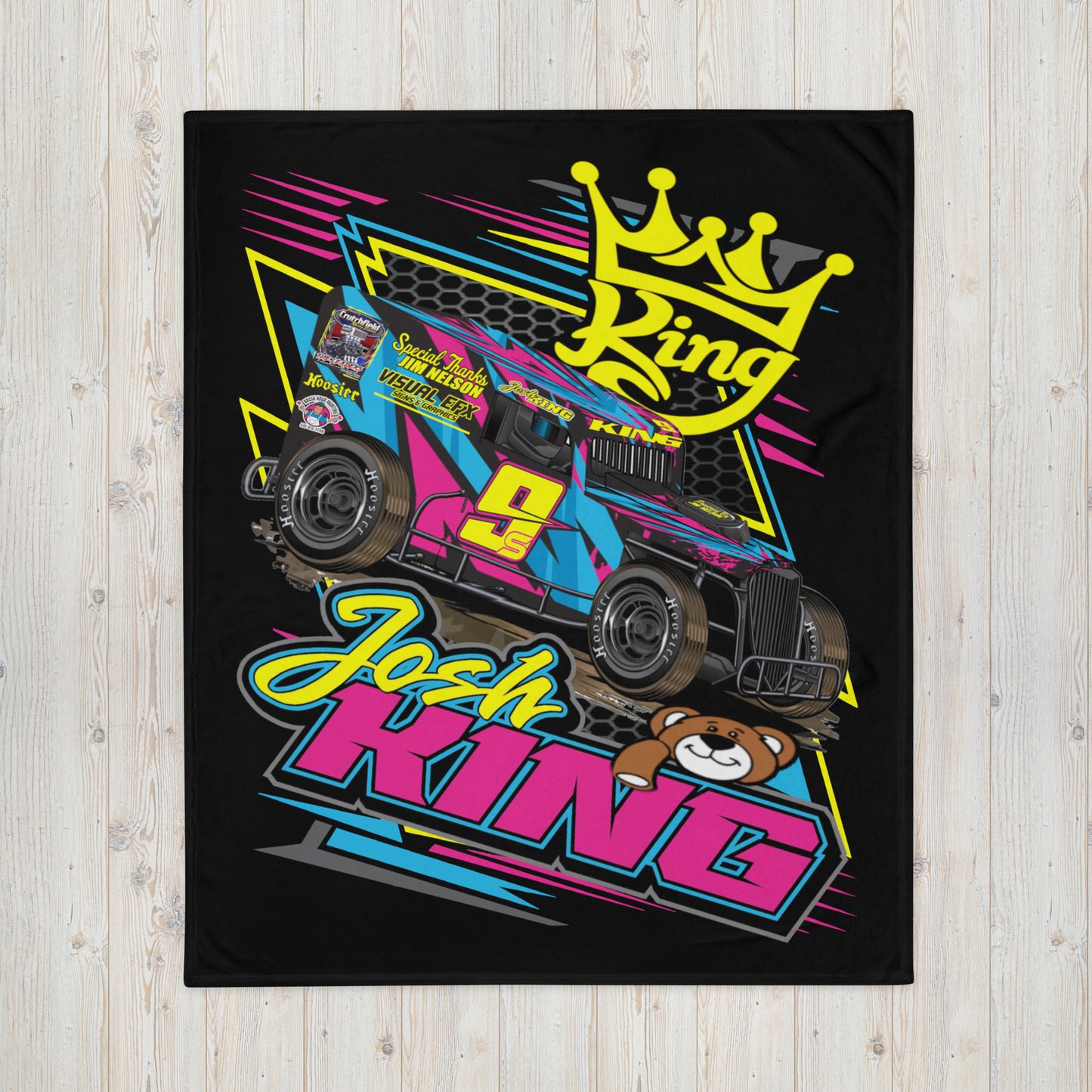 Josh King Throw Blanket
