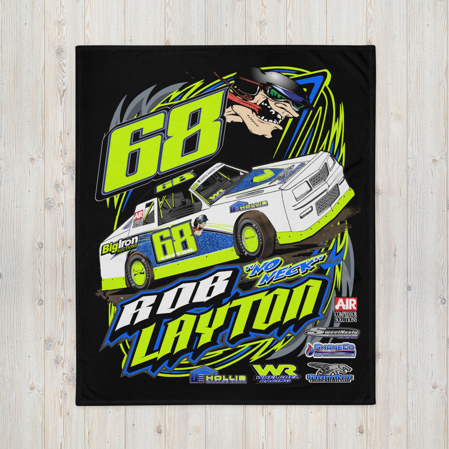 Rob Layton Throw Blanket