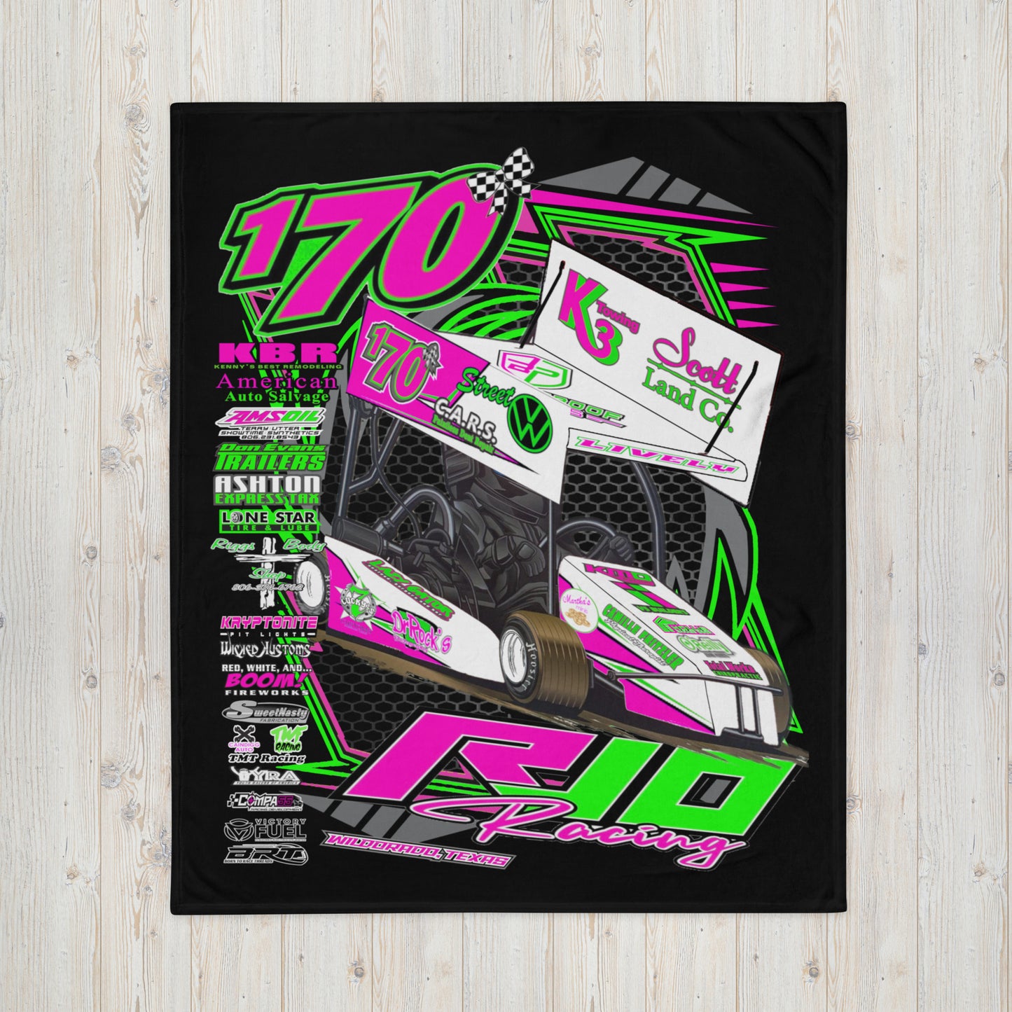 Rylee Jo 2024 Design Throw Blanket