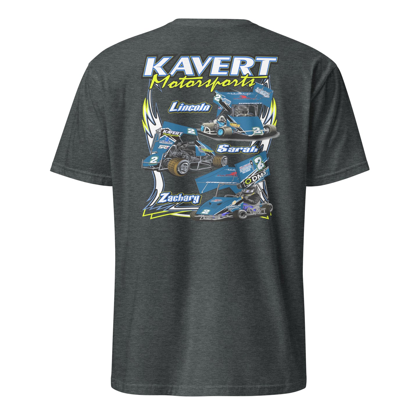 Kavert Motorsports 2024 Fitted Adult T-Shirt
