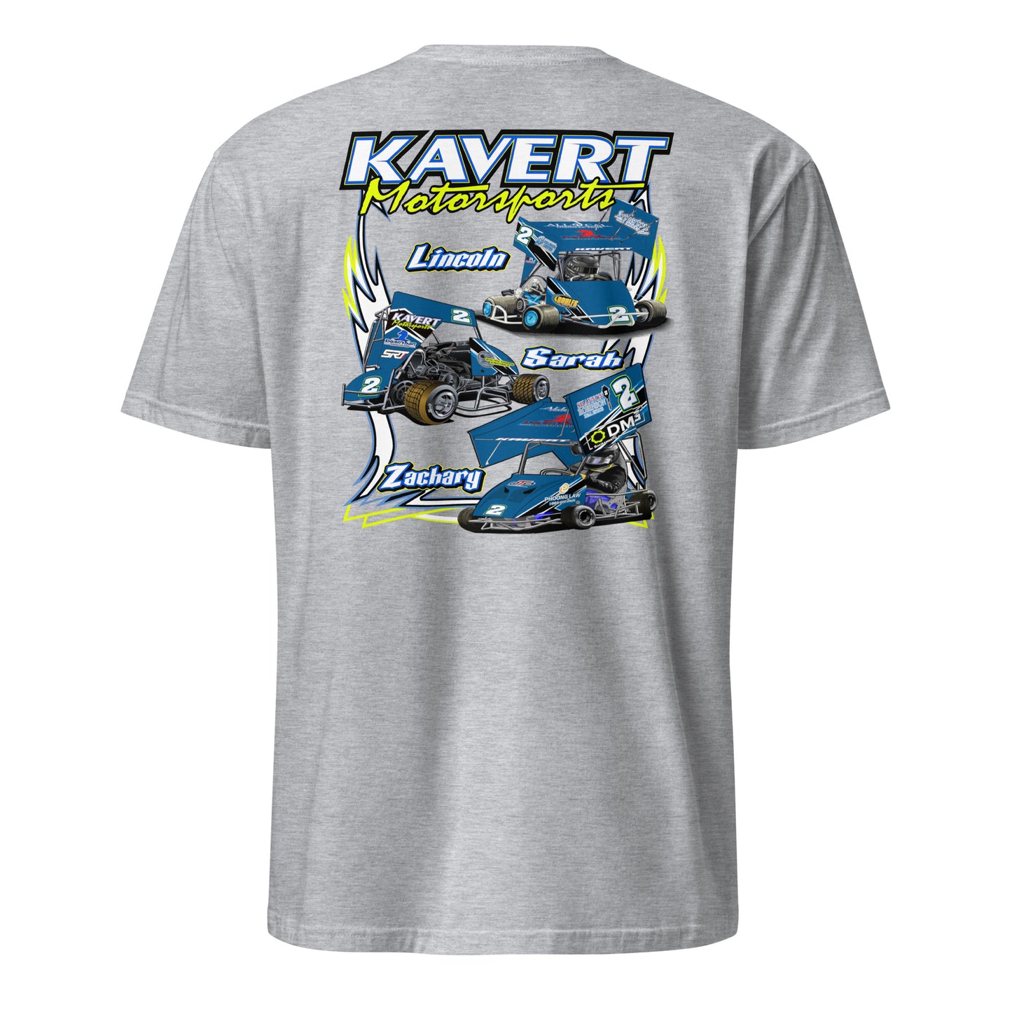Kavert Motorsports 2024 Fitted Adult T-Shirt