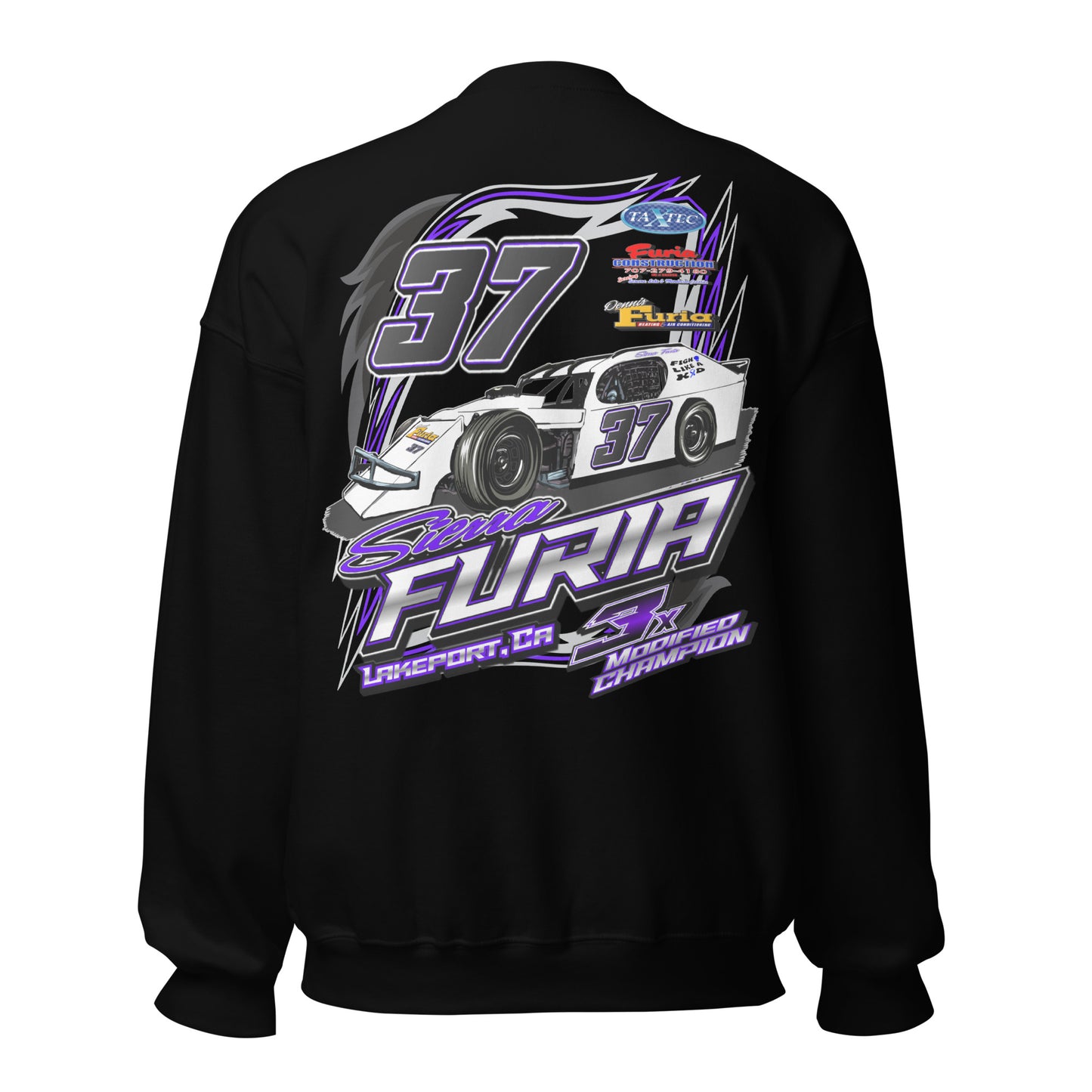 Sierra Furia Adult Crew Sweatshirt