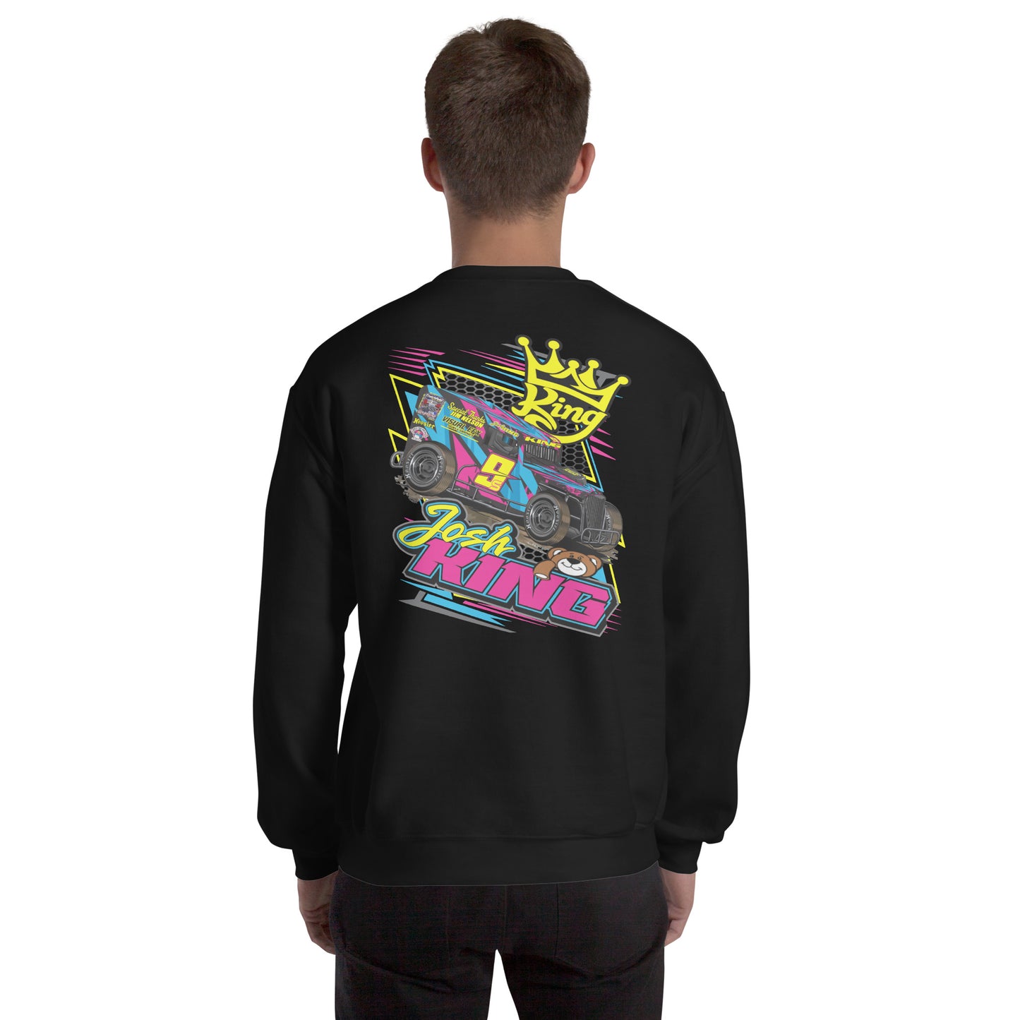 Josh King Crown Adult Crew Neck Sweatshirt