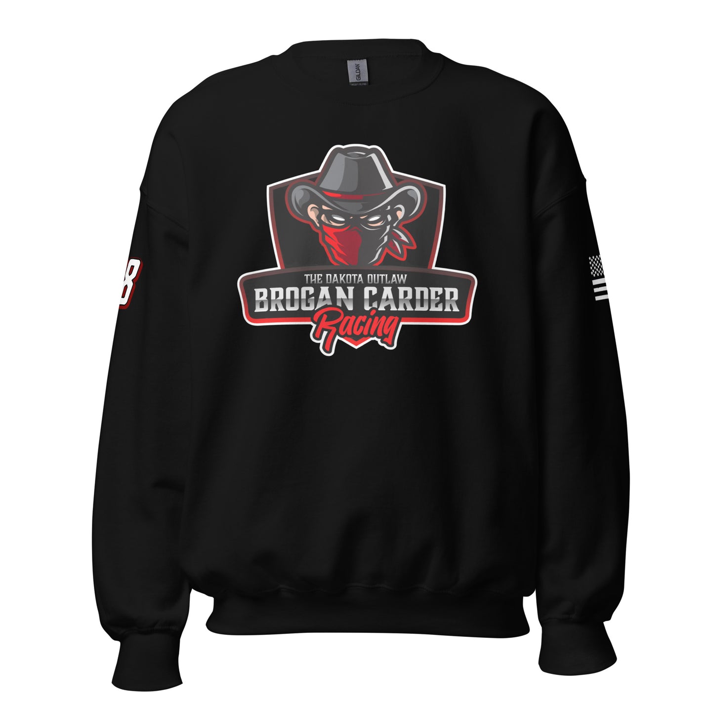 Brogan Carder Racing Adult Crewneck Sweatshirt