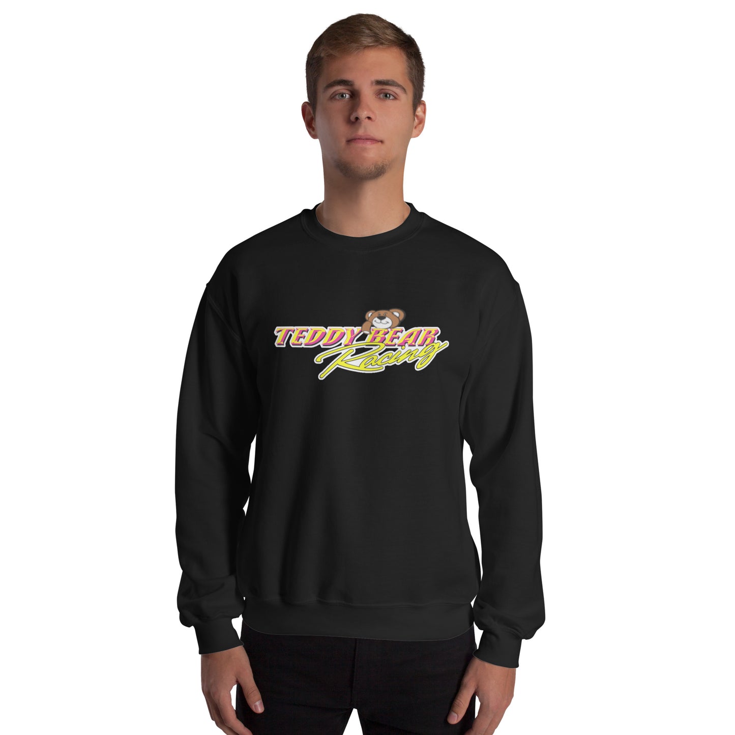 Josh King Teddy Bear Adult Crew Neck Sweatshirt