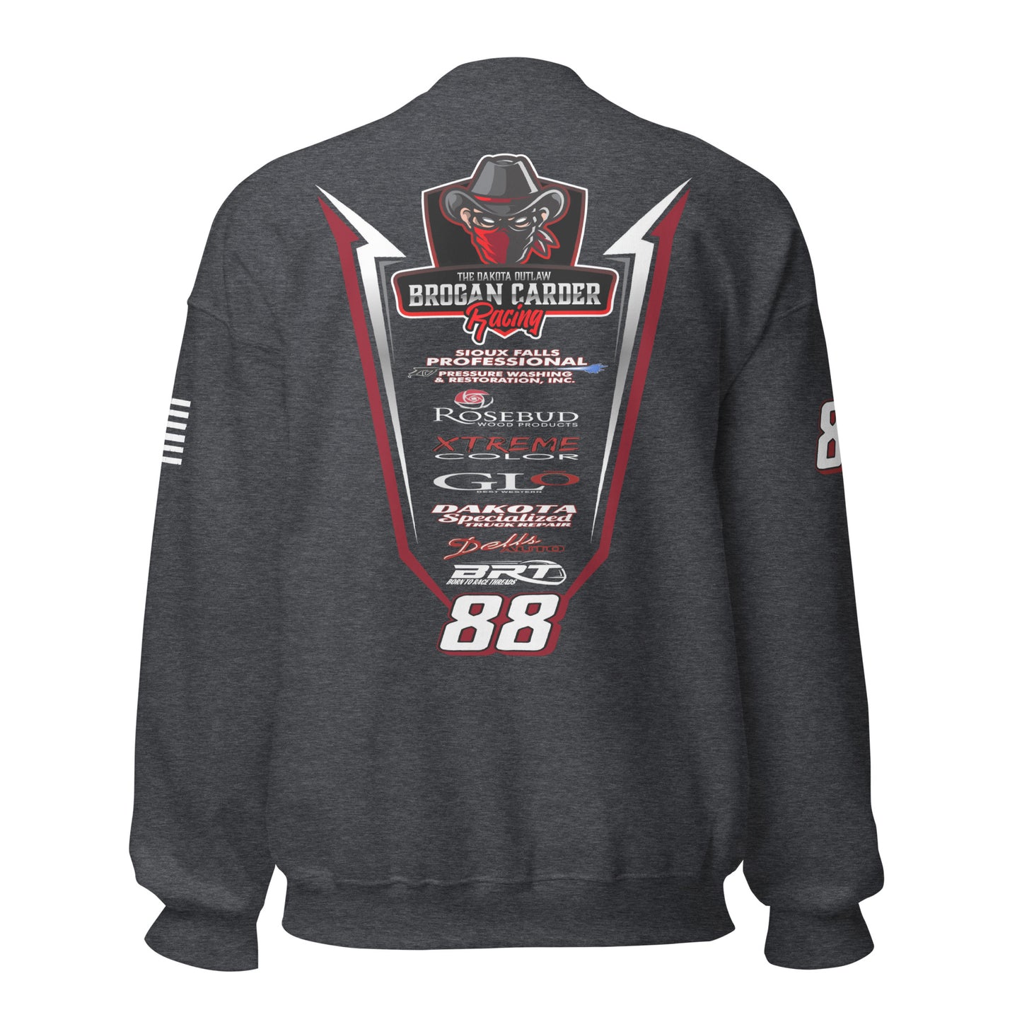 Brogan Carder Racing Adult Crewneck Sweatshirt