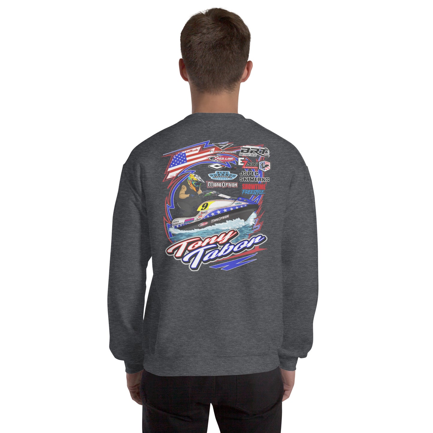 Tony Tabor Adult Crew Sweatshirt