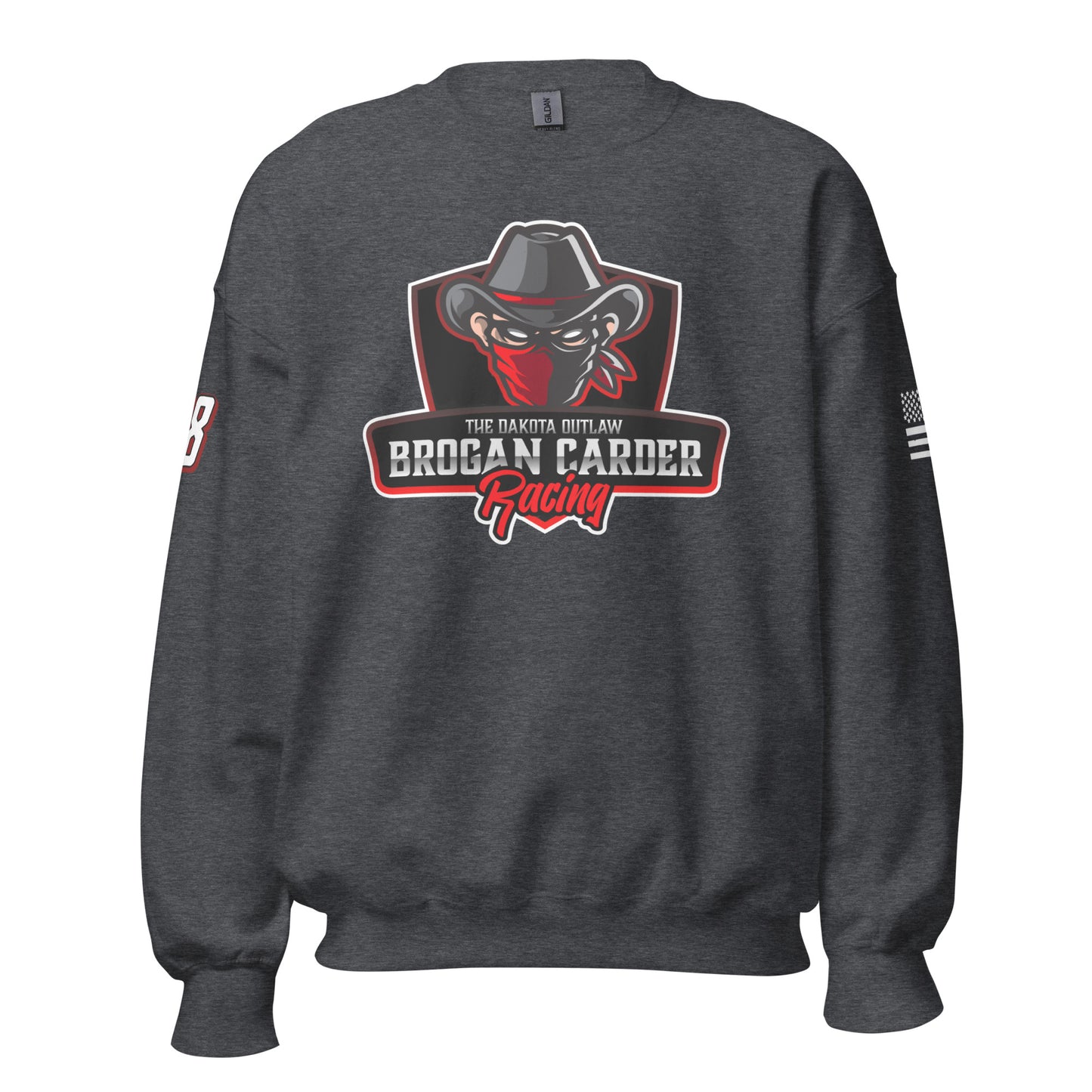 Brogan Carder Racing Adult Crewneck Sweatshirt