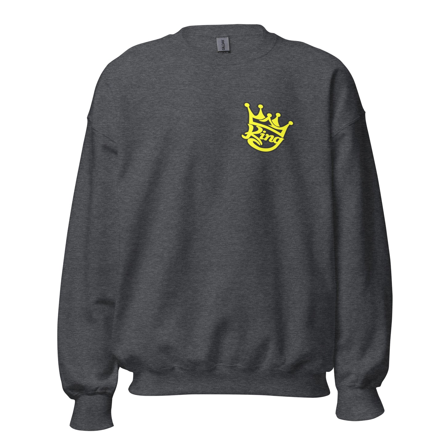 Josh King Crown Adult Crew Neck Sweatshirt