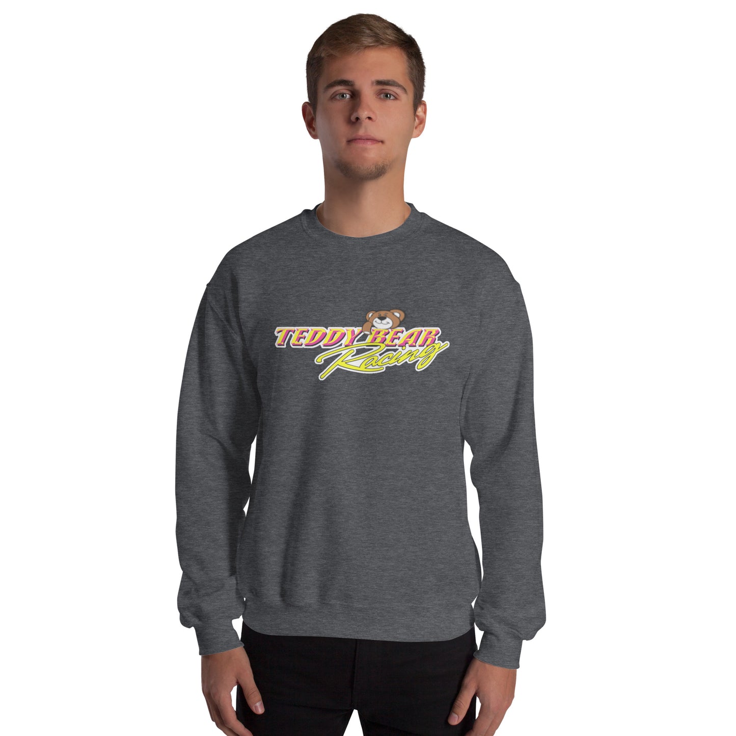 Josh King Teddy Bear Adult Crew Neck Sweatshirt