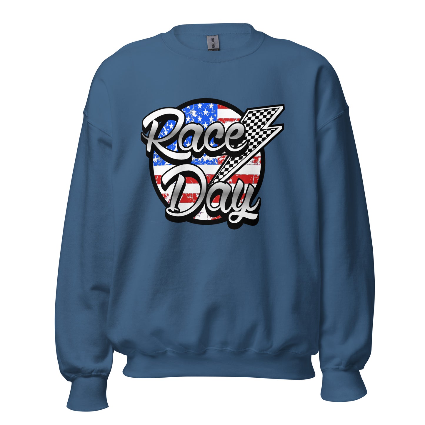 Race Day Adult Crew Neck