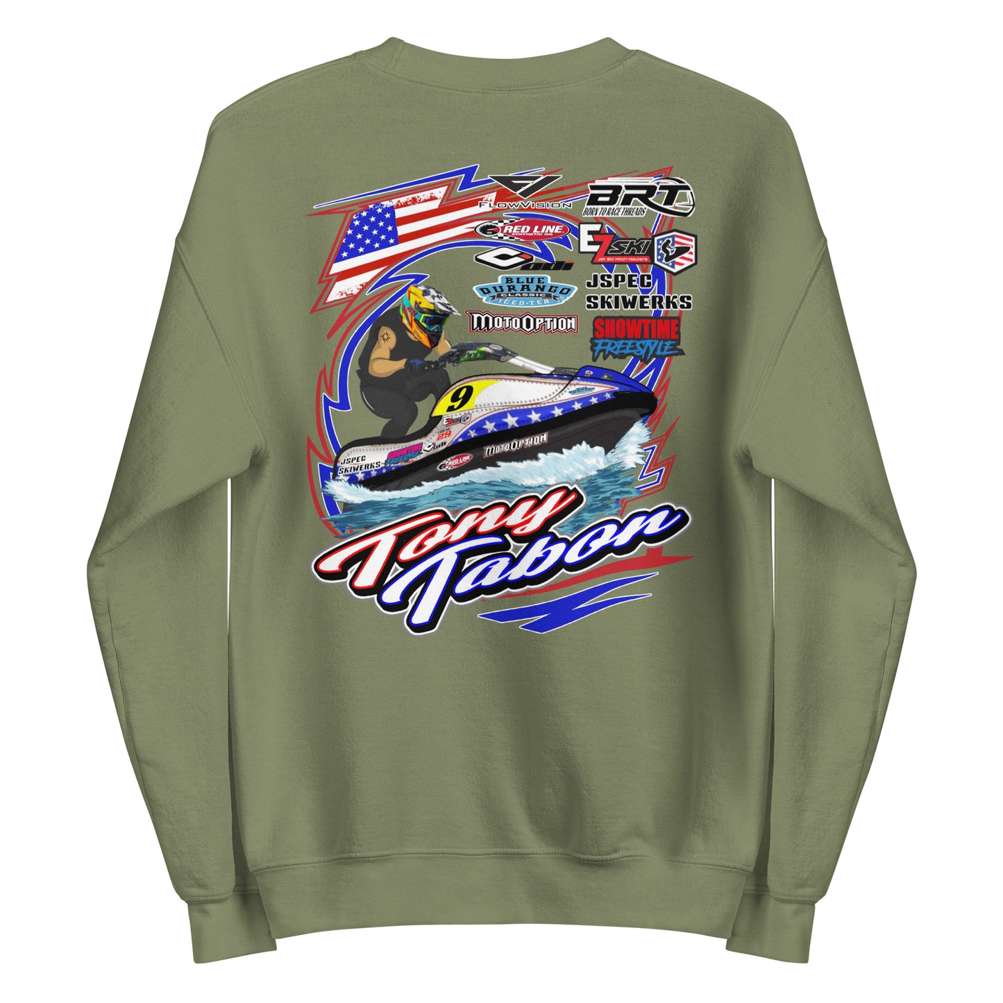 Tony Tabor Adult Crew Sweatshirt