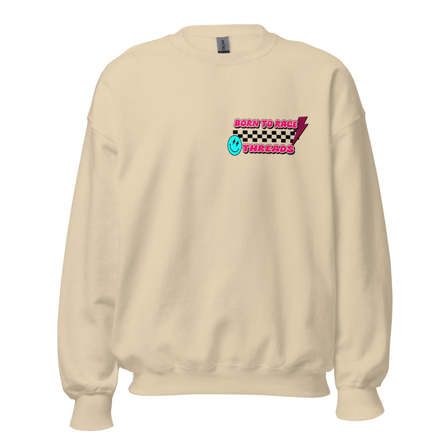 I Don't Chase Boys I Pass Them Adult Crew Sweatshirt
