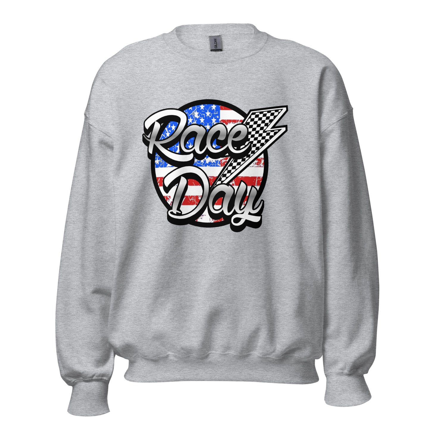 Race Day Adult Crew Neck