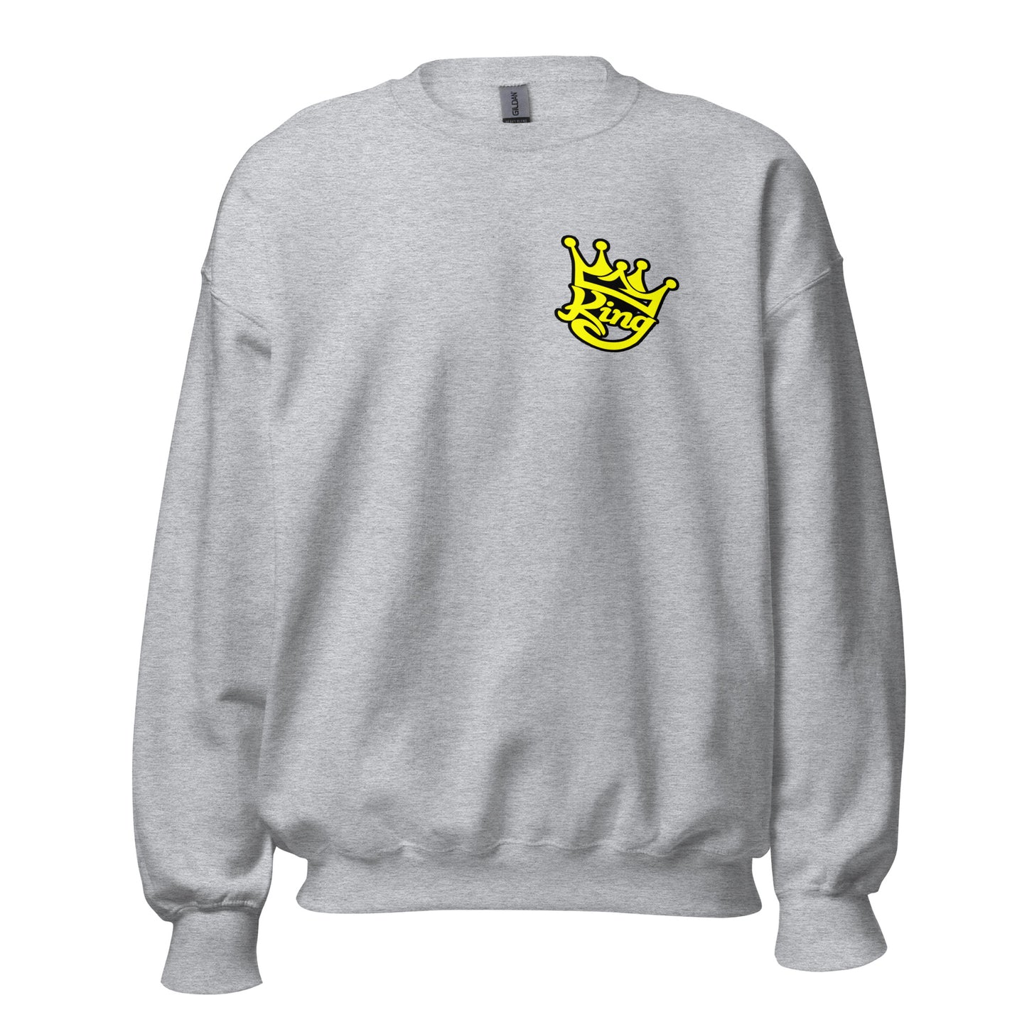 Josh King Crown Adult Crew Neck Sweatshirt