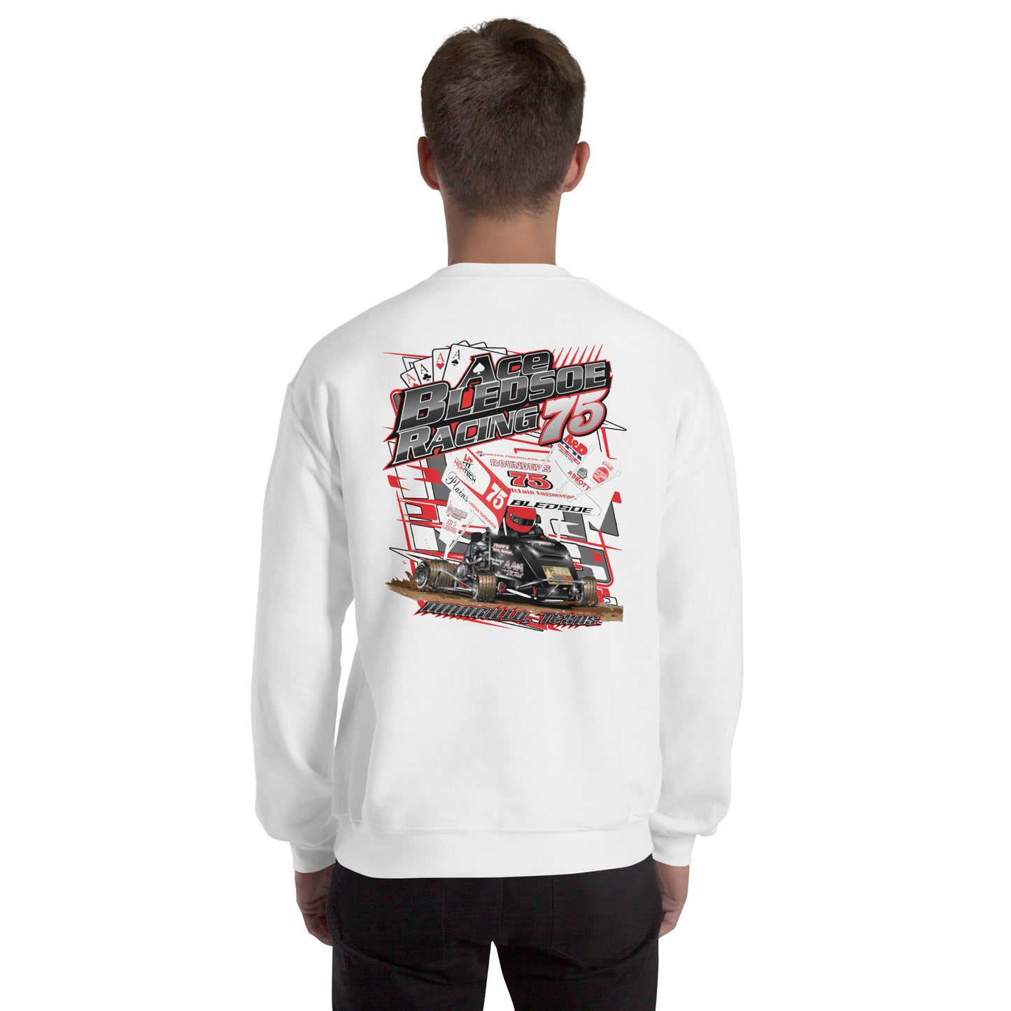 Ace Bledsoe Adult Crewneck Sweatshirt