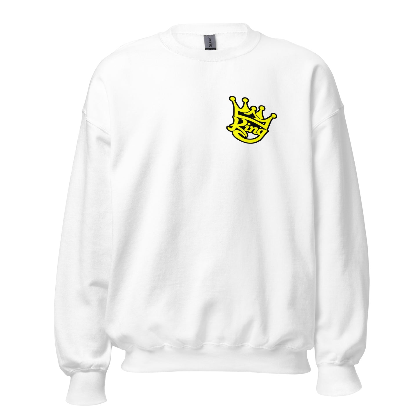 Josh King Crown Adult Crew Neck Sweatshirt