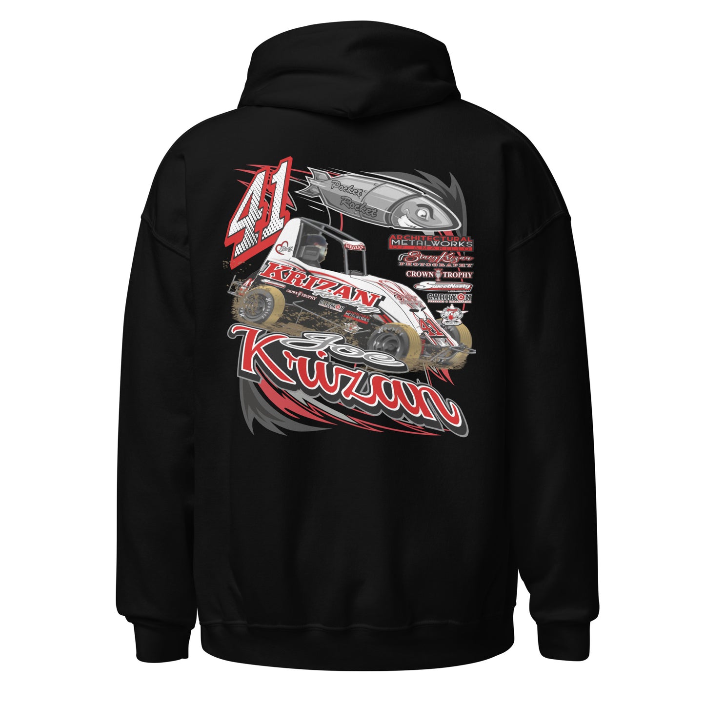 Joe Krizan Adult Hoodie Sweatshirt