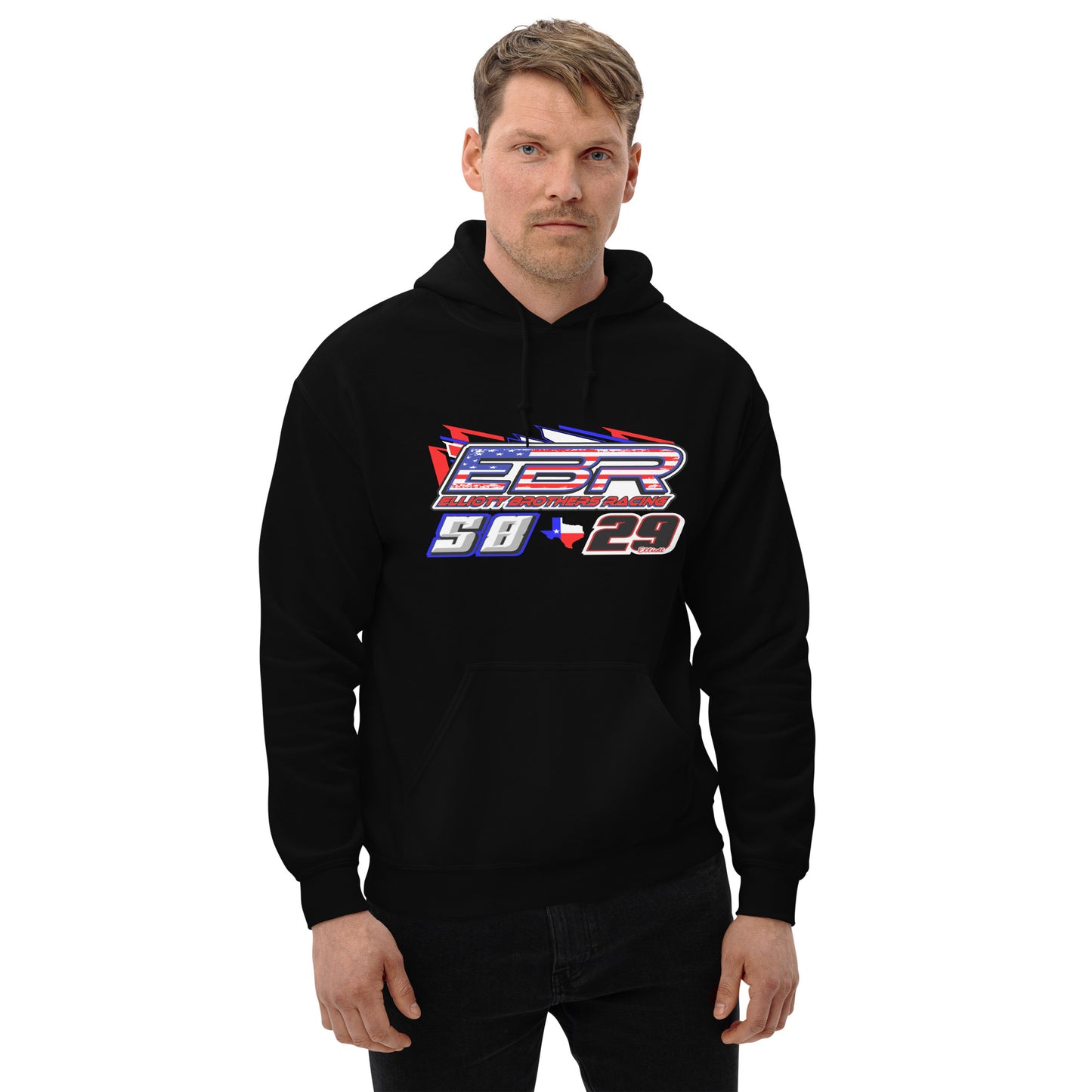 Elliott Brothers Racing Adult Hoodie Sweatshirt